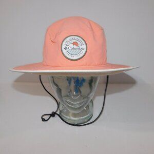 Columbia Unisex S /M Peach Broad Spectrum Booney hat 50 UPF New with Tags